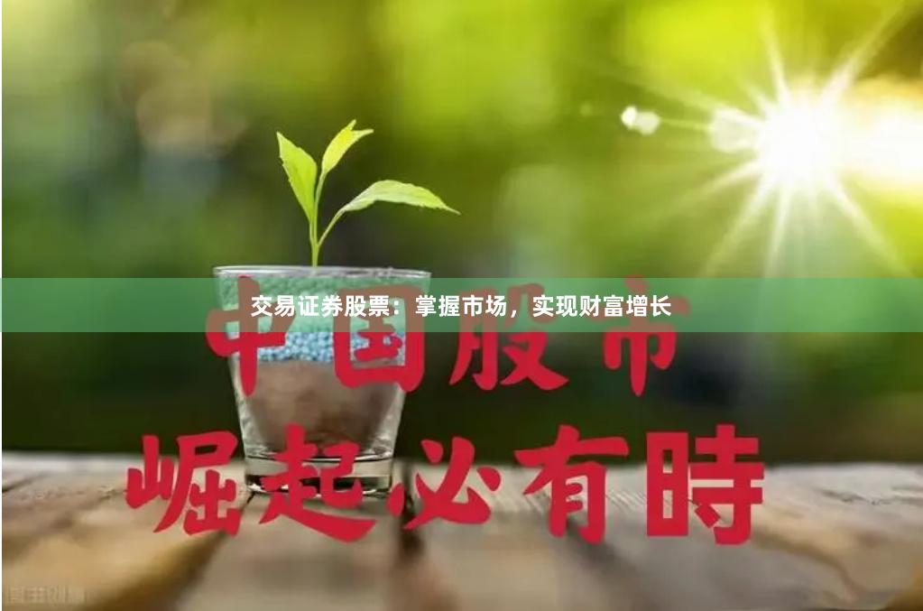 交易证券股票：掌握市场，实现财富增长