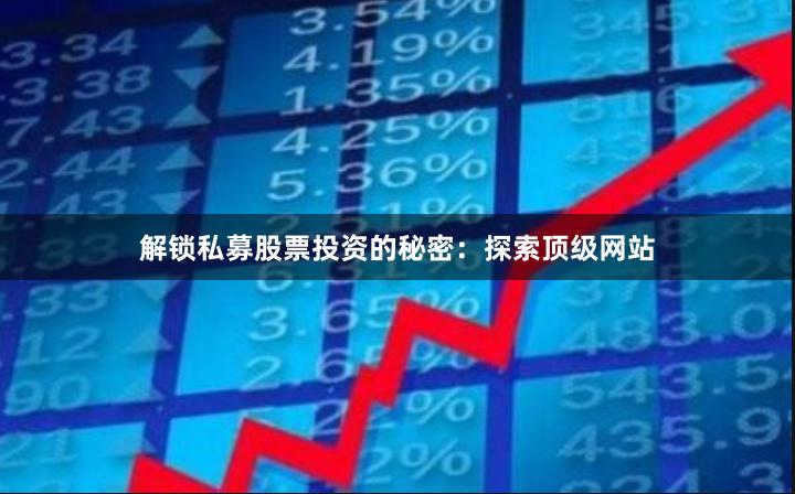 解锁私募股票投资的秘密：探索顶级网站