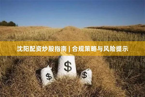 沈阳配资炒股指南 | 合规策略与风险提示